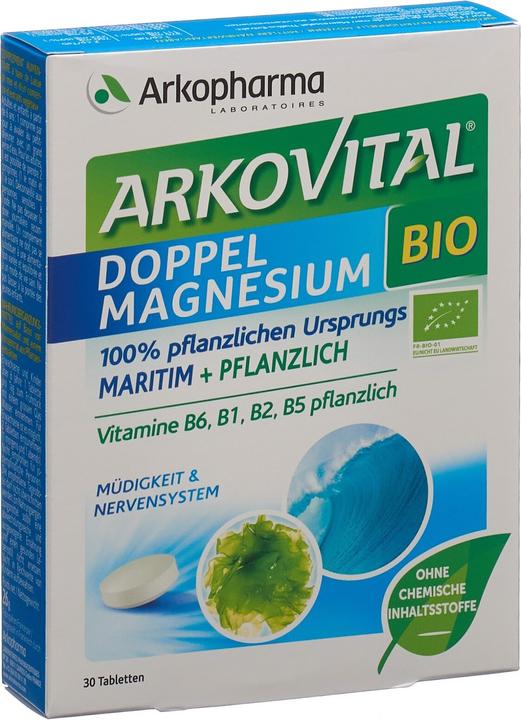 Arkopharma Doppel Magnesium Bio Tabl (30 Stück, Tabletten, 45 g)