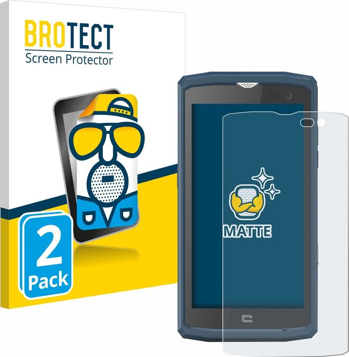 Produktbild BROTECT Entspiegelungs-Schutzfolie Displayschutz Matt (2 Stück, Crosscall Core-X3)