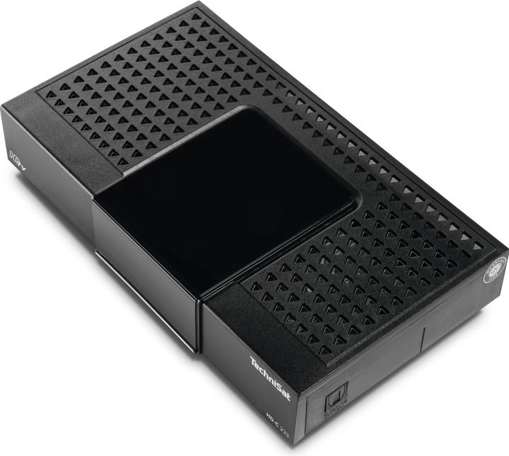 Actual product image TechniSat HD-C 233 DVB-C Receiver schwarz (DVB-C)