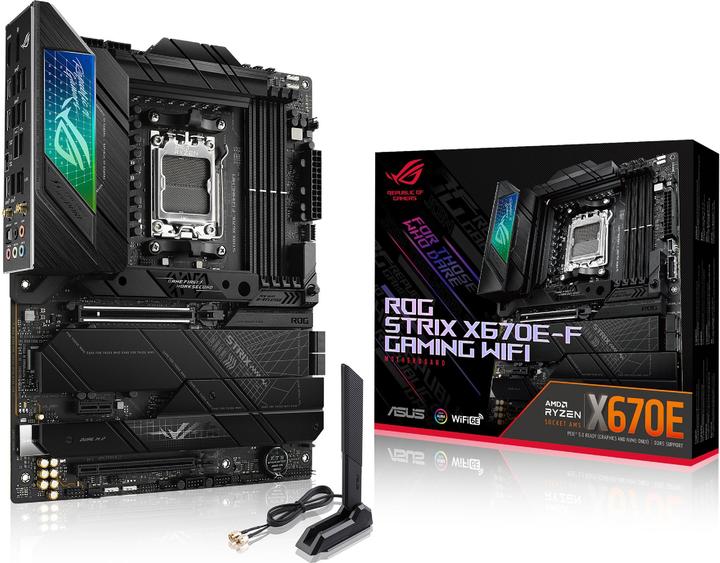 Produktbild ASUS ROG Strix X670E-F Gaming Wifi (AM5, AMD X670E, ATX)