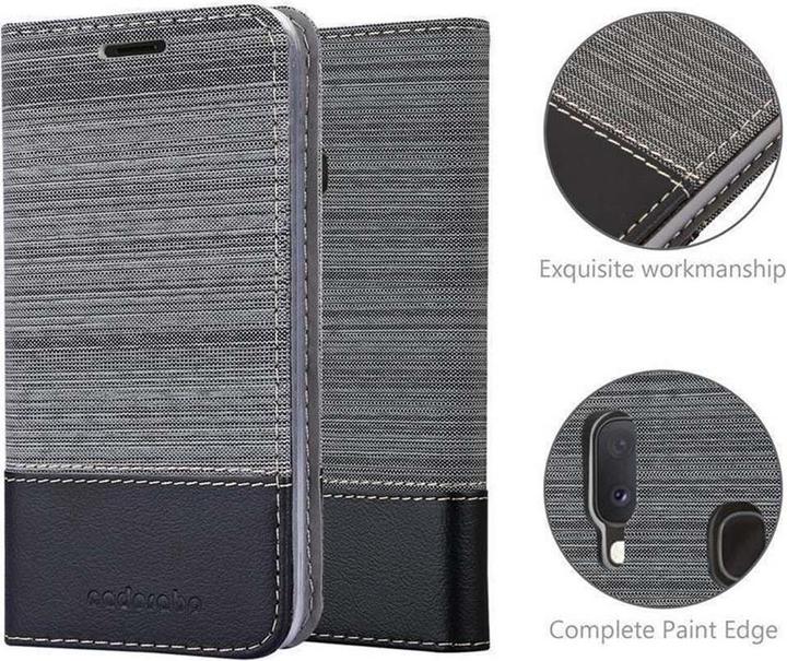 Produktbild Cadorabo Book Jeans Optik Cover (Samsung Galaxy A10e)