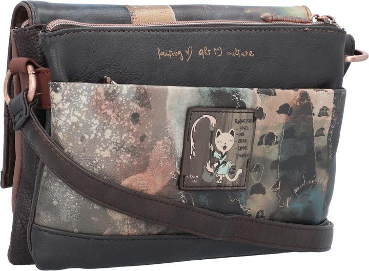 Actual product image Anekke Shoen Brown shoulder bag 26 cm