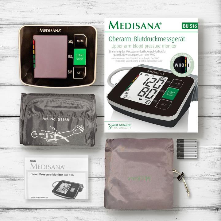 Actual product image Medisana BU 516 (Blood pressure monitor upper arm)