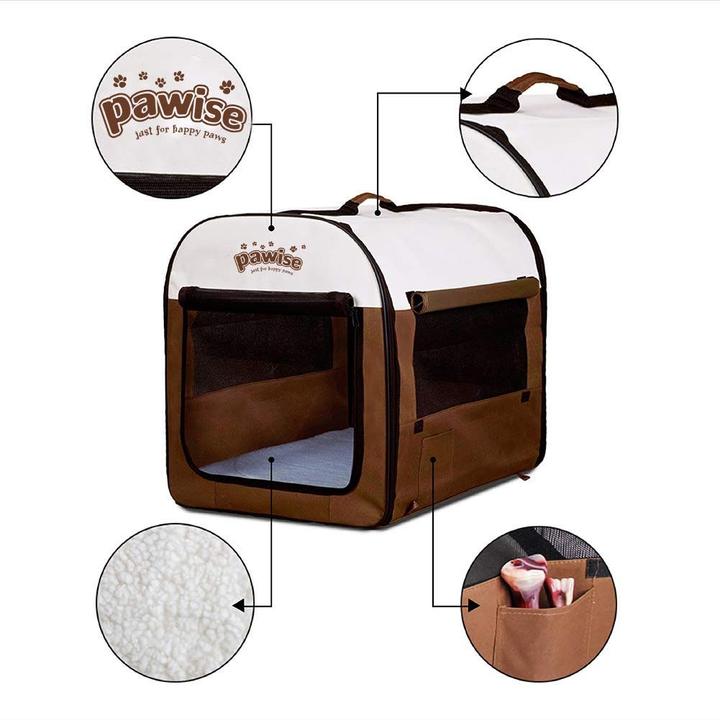 Actual product image Pawise Folding box (Dog, Breathable, Foldable)
