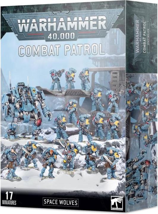 Image du produit Games Workshop Warhammer 40.000 - Patrouille de combat des Space Wolves (Matières plastiques)