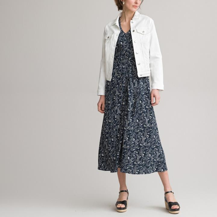 Actual product image Anne Weyburn Waisted denim jacket (46)