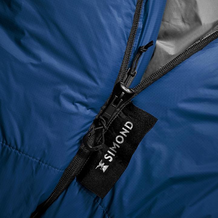 Produktbild Simond Mumienschlafsack koppelbar kompakt Trekking - MT500 15 °C Kunstfaser (44 cm)