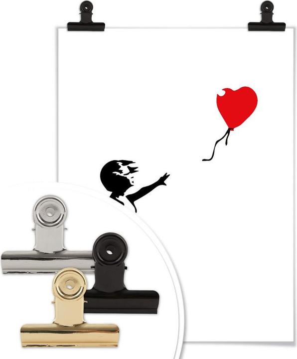 Image du produit Trenddeko Poster Banksy (7,5 x 7,5 x 97,5 cm)