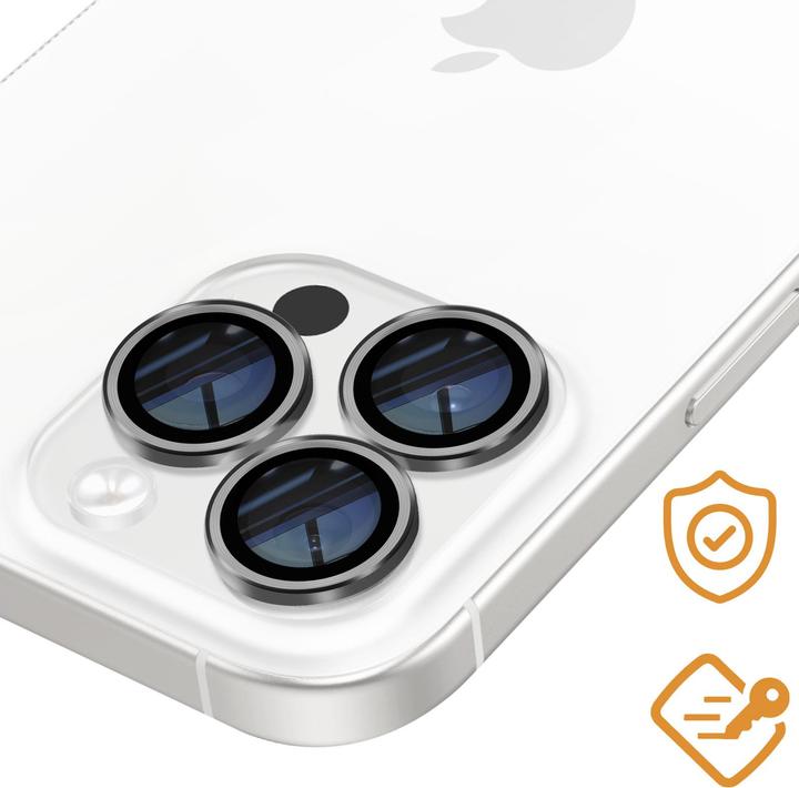Actual product image Avizar CamGuard Pro protector (2 Piece, Apple iPhone 16 Pro)