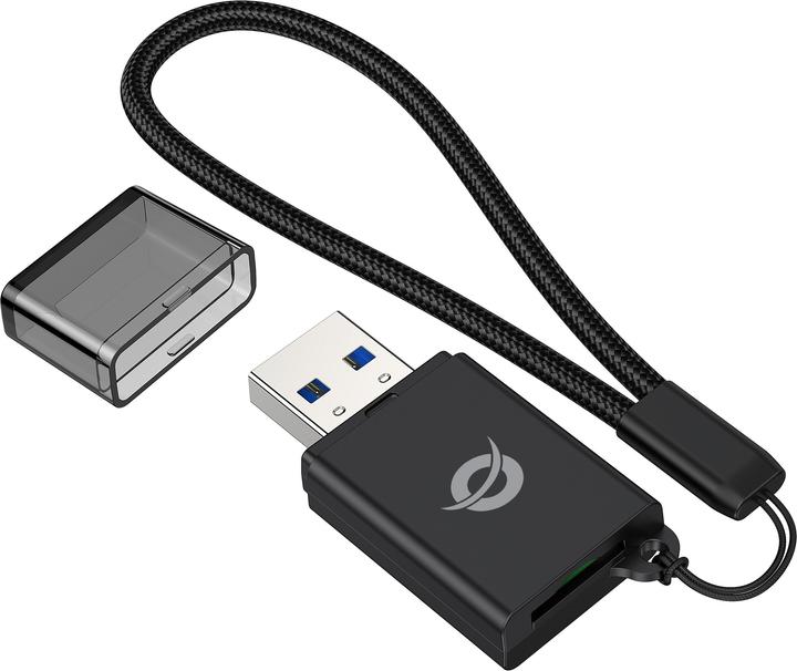 Actual product image Conceptronic Card Reader USB-A -> Micro SD/TF 3.0 black (USB)
