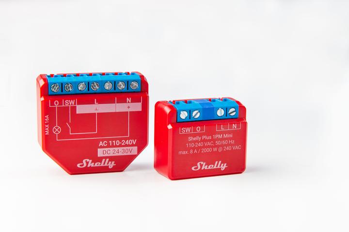 Immagine prodotto Shelly Plus 1PM Mini (Attuatore dell'interruttore)