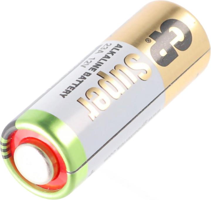 Actual product image GP Batteries 23A, 23Ae, A23, VA23GA, MS21, MN21, 8LR932 (5 pcs., LR9, 38 mAh)