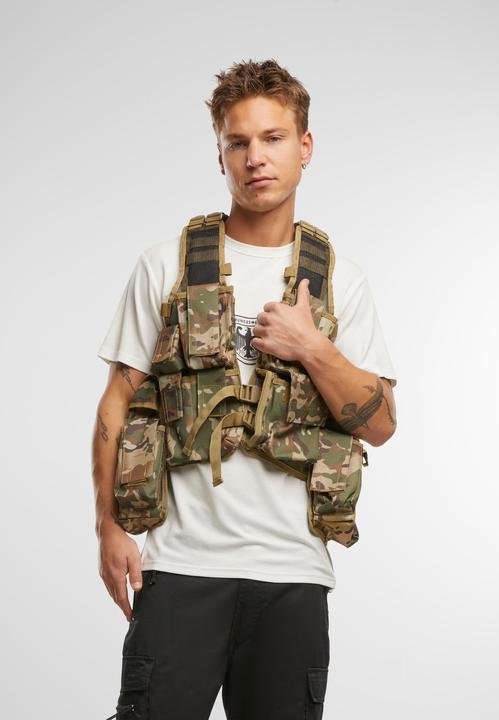 Image du produit Brandit Gilet tactique, taille unique Couleur Camouflage tactique (L)