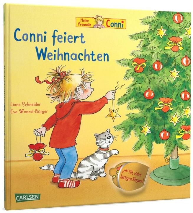 Produktbild Conni-Bilderbücher: Conni feiert Weihnachten (Pappenbuch mit Klappen) (Deutsch, Liane Schneider, 2018)