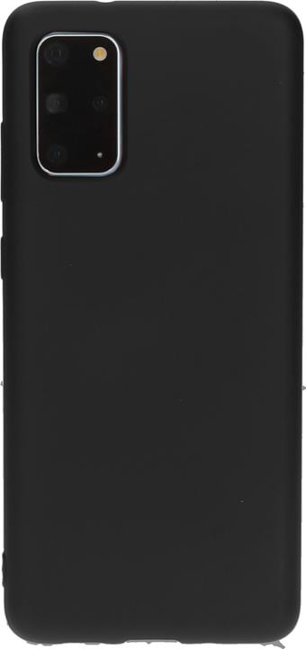 Actual product image Mobiparts Silicone Cover Samsung Galaxy S20 Plus 4G/5G Black (Samsung Galaxy S20+)