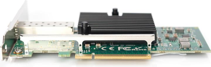 Actual product image Digitus SFP 1 Port 10G PC/Express Card Intel JL82599EN Chipset Optical and Copper Module (PCI Express 3.0 x8)