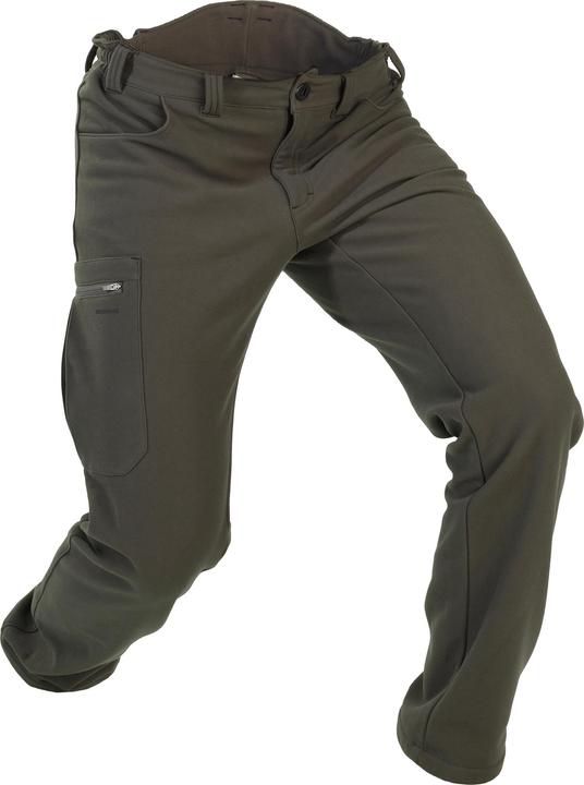 Immagine prodotto Solognac Pantaloni da caccia in pile caldi a basso rumore verde 100 (M)