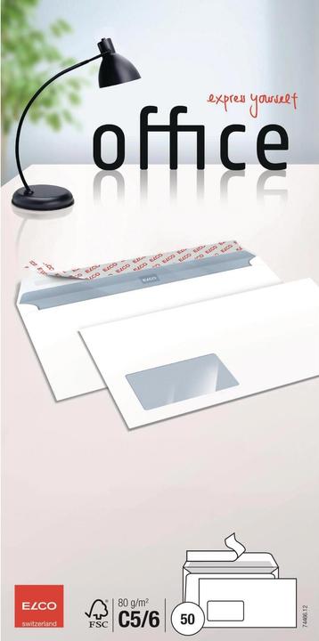 Immagine prodotto Elco Buste Office in confezione piccola (C5/6, 50 x)