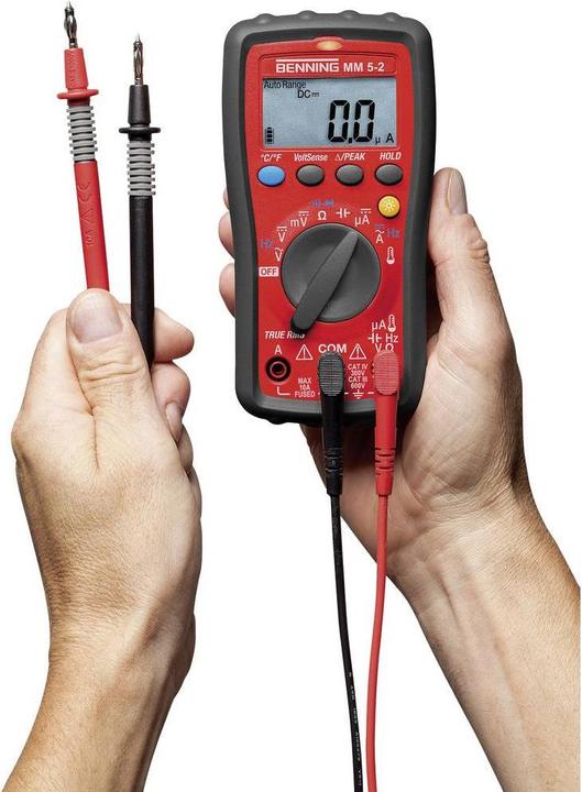 Productafbeelding Benning Handmultimeter digitaal MM 5-2 (CAT III 600V, CAT IV 300V)