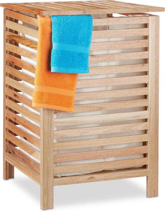 Relaxdays Panier linge (52 l)