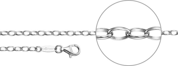 Image du produit Der Kettenmacher Chaîne d'ancre collier (Argent, 80 cm)