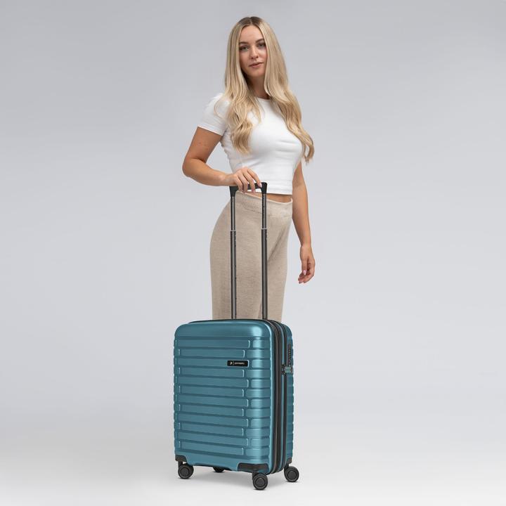 Produktbild Pactastic Collection 04 THE CABIN + 4 Rollen Kabinentrolley S 55 cm mit Dehnfalte (40 l, Handgepäck (bis 50l))