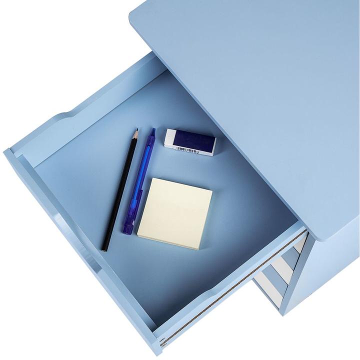Produktbild tectake Kinderschreibtisch und Rollcontainer (109 x 55 x 94 cm)