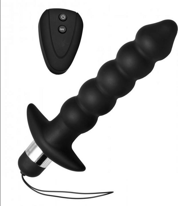 Actual product image Master Series Wireless Vibrating Anal Beads Remote