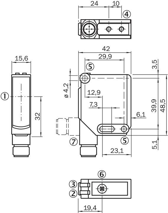 Actual product image Sick Small photoelectric sensor