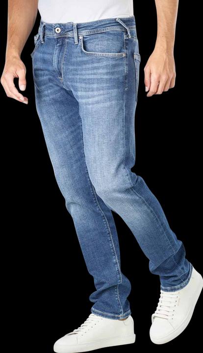 Actual product image Pepe Jeans Stanley Tapered Fit Med Blue (W32/L32)
