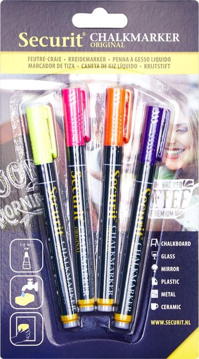 Actual product image Securit Bl-Sma100-V4-Tro (Multicoloured, 4 mm, 4 x)