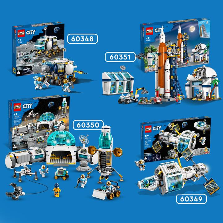 Actual product image LEGO Lunar rover (60348, LEGO City)