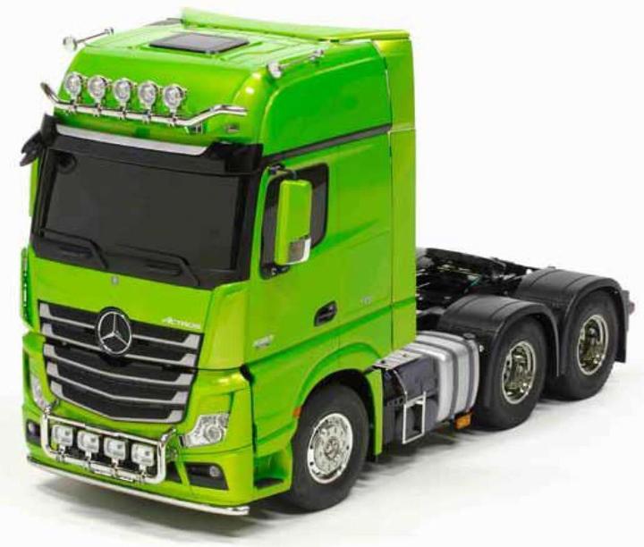 Actual product image Tamiya MB Actros 3363 6x4 Giga Full Op (ARR Almost Ready to Run)
