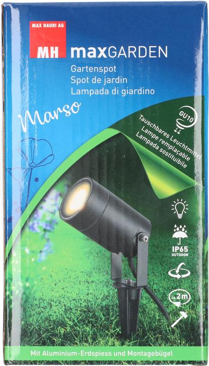 Image du produit Max Hauri maxGARDEN Gartenspot ALU IP65 Marso (345 lm, GU10, IP65)