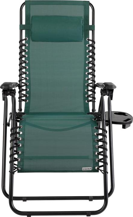 Produktbild Casaria Liegestuhl Verstellbar Kopfpolster Klappbar (165 cm)