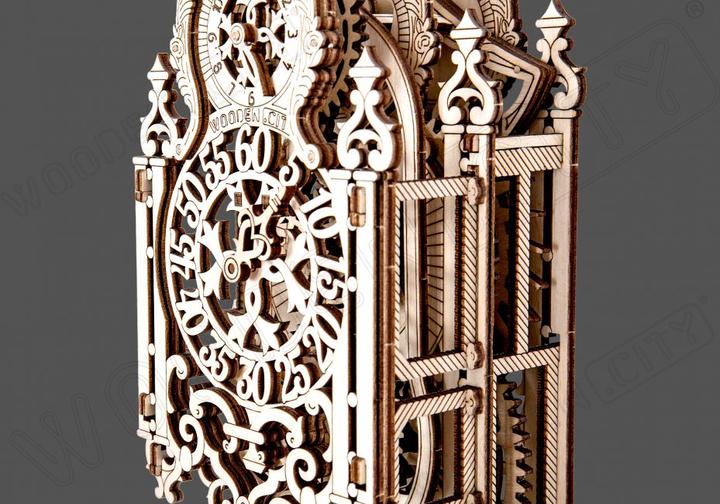 Produktbild WoodenCity Königliche Wand-Pendeluhr