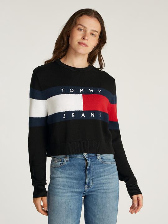 Actual product image Tommy Jeans Tjw Center Flag Sweater Ext (L)