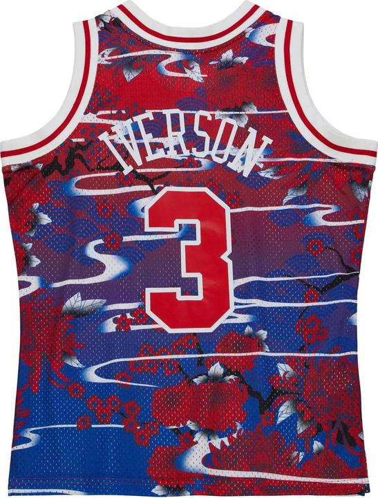 Produktbild Mitchell & Ness Swingman Mesh Jersey Philadelphia 76ers ASIAN Iverson - M (M)