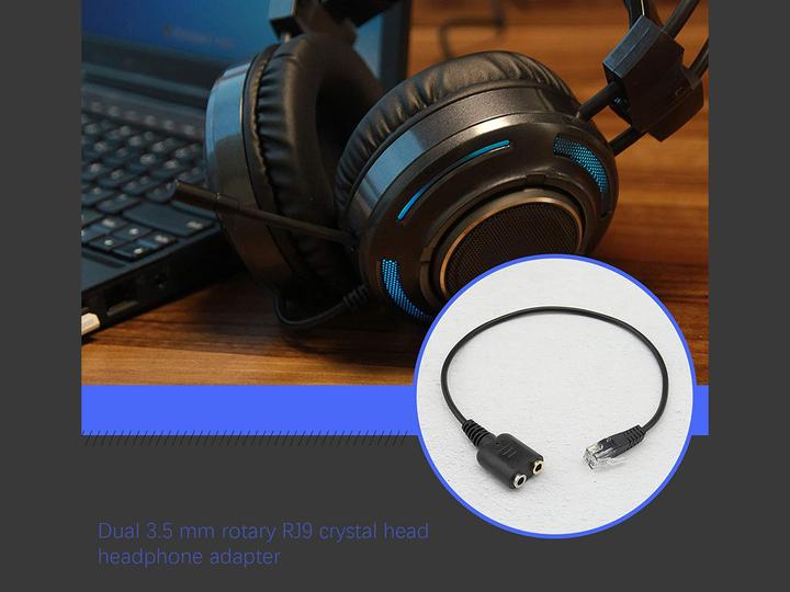 Image du produit equip Câble téléphonique RJ9 vers. Jack pour casque