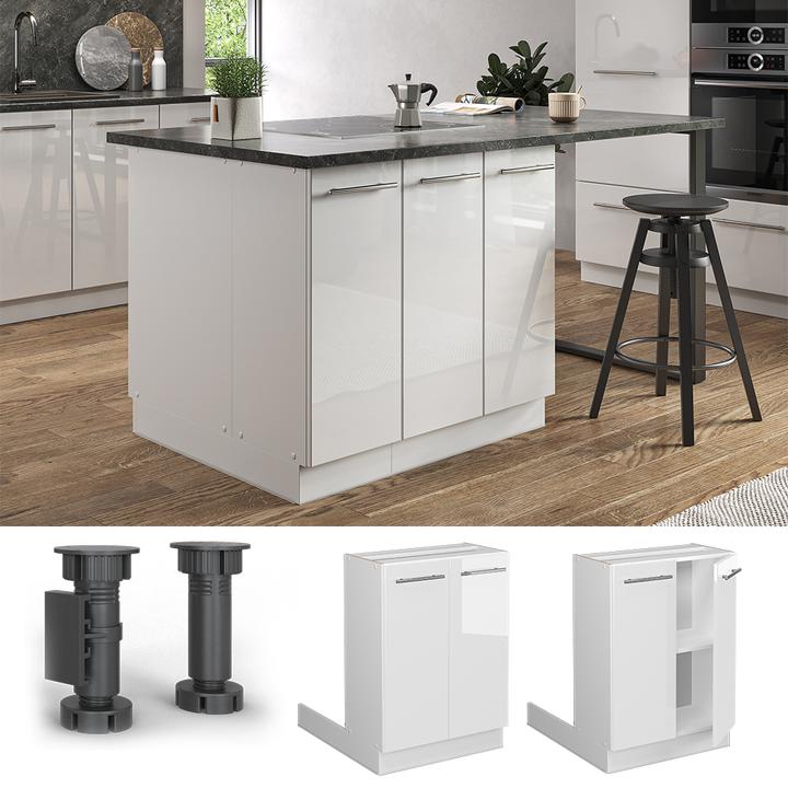 Actual product image Vicco Kücheninsel Fame-Line (30 x 60 x 82 cm)