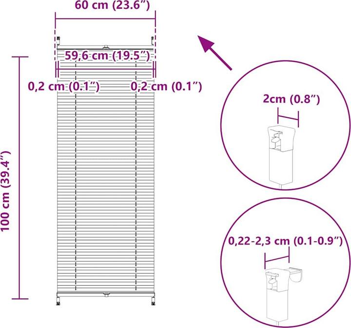 Actual product image VidaXL Dionis (60 x 100 cm)
