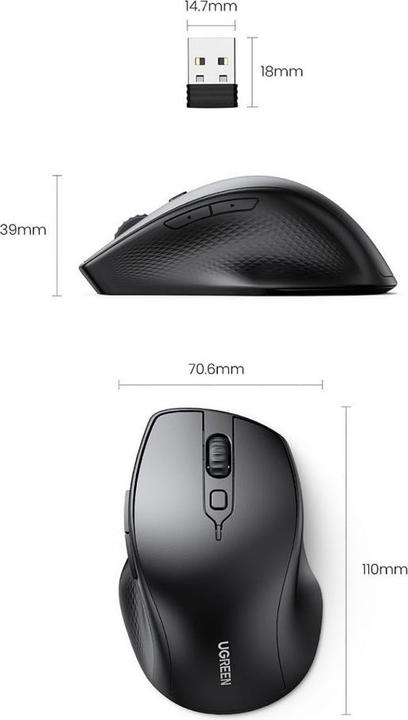 Actual product image Ugreen MU101 (Wireless)
