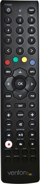 Actual product image Venton Unibox HD eco+, Linux E2 Receiver, 2x DVB-C/T2 Twin (DVB-C, DVB-T)