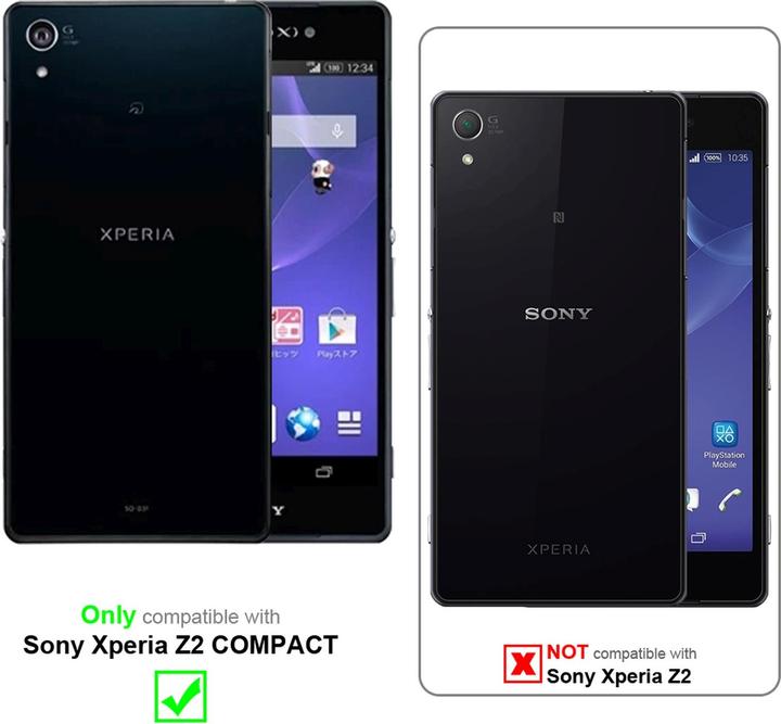Productafbeelding Cadorabo Boek Onzichtbare Magneethoes (Xperia Z2 Compact)