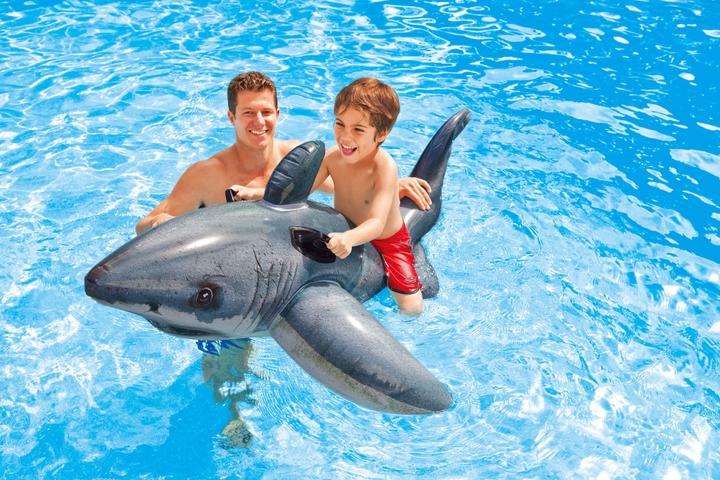 Actual product image Intex Great White Shark