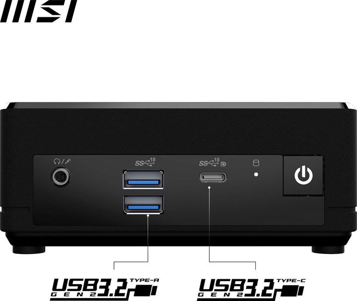 Produktbild MSI Cubi N ADL-007DE (Intel N100, 4 GB, 128 GB, Intel UHD Graphics)