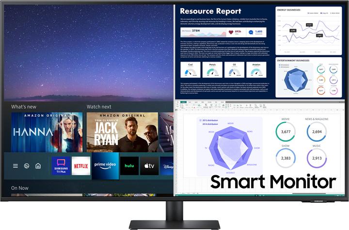 Samsung Smart Monitor M7 S43AM704UU (3840 x 2160 Pixel, 43")