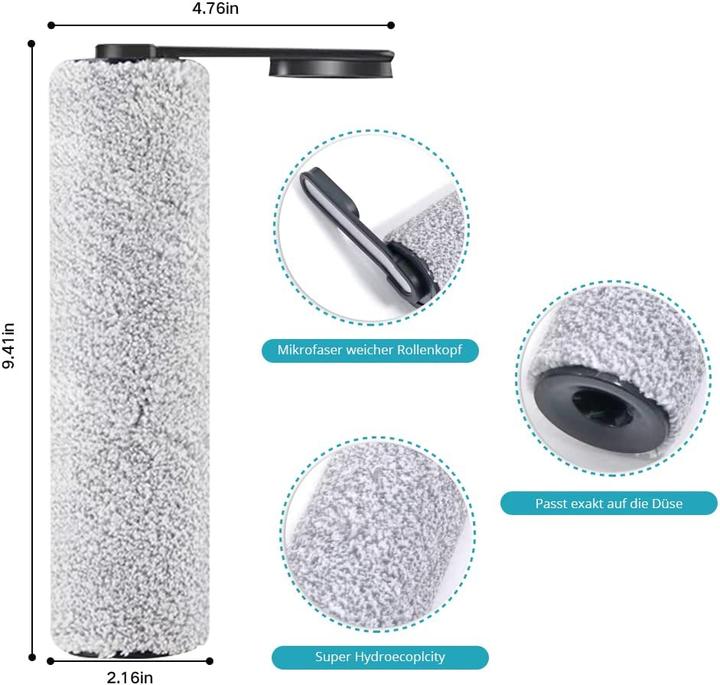 Actual product image Home Replacement brush roller for Tineco Floor One S5