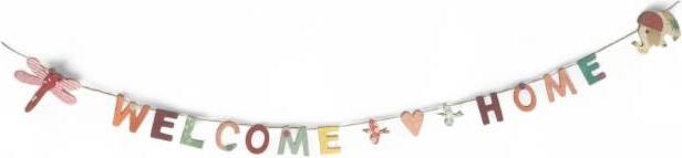 Actual product image sense&purpose Paper garland Welcome Home