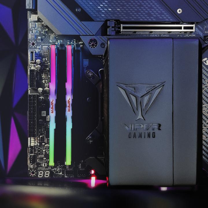 Produktbild Patriot Viper Venom RGB 32GB DDR5 6200-40, PVVR532G620C40K (2 x 16GB, 6200 MHz, DDR5-RAM, U-DIMM)